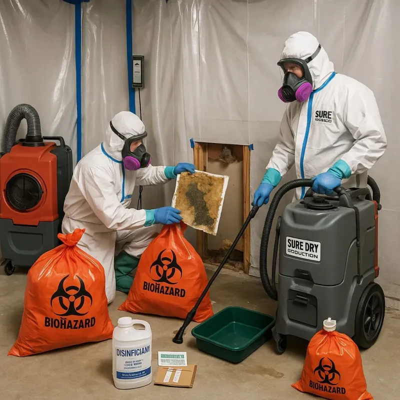 Contaminated Water Handling Protocols process in Morris, MN