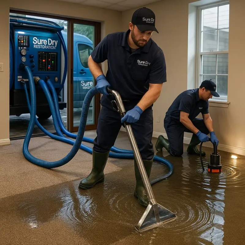 Water Extraction and Removal process in Morris, MN